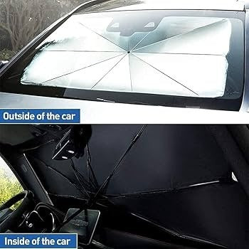 Foldable Car Windshield Sunshade Umbrella Heat Shield
